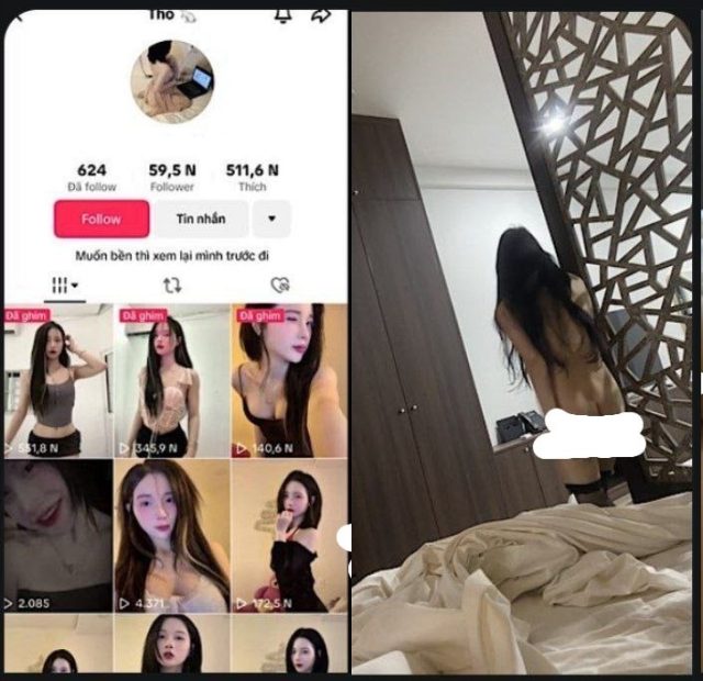 Sex Tiktok em dáng như người mẫu